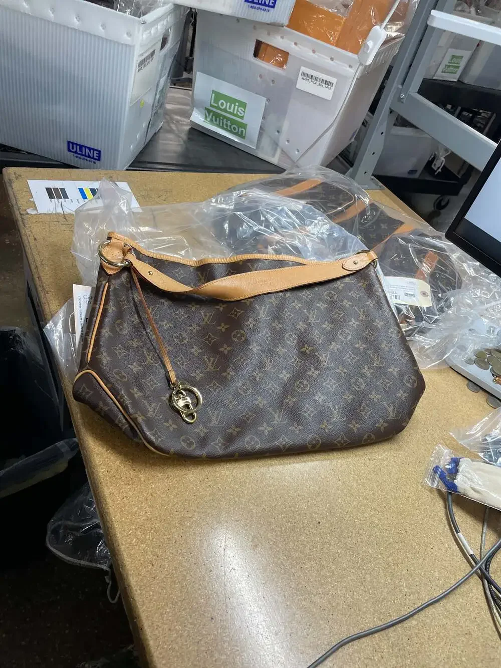 Louis Vuitton Delightful Handbag Canvas #356618L18B